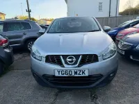 Used Nissan Qashqai Acenta 104 HP (76 kW) 2010 Silver SUV