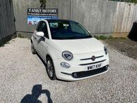 Used Fiat 500 Lounge 69 HP (50 kW) 2017 White Hatchback