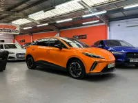 Used MG MG4 EV Trophy 2023 Orange Hatchback