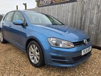 Used VW Golf VII SE 150 HP (110 kW) 2014 Blue Hatchback