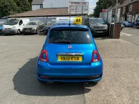 Used Fiat 500 S 69 HP (50 kW) 2019 Blue Hatchback