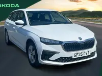 Used Skoda Scala SE 115 HP (84 kW) 2025 White Hatchback