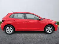 Used VW Polo Edition 95 HP (69 kW) 2019 Red Hatchback
