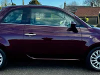 Used Fiat 500 Lounge 69 HP (50 kW) 2015 Red Hatchback