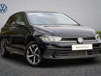 Used VW Polo Match 95 HP (69 kW) 2025 Black Hatchback