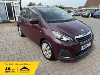 Used Peugeot 108 Active 2015 Mauve/purple Hatchback