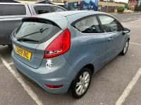 Used Ford Fiesta Zetec 96 HP (70 kW) 2009 Blue Hatchback