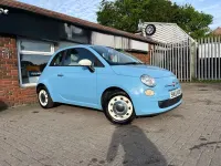 Used Fiat 500 69 HP (50 kW) 2013 Blue Hatchback