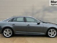 used Audi A4 SALOON Diesel Saloon 2.0 TDI S Line 4dr S-A Tronic