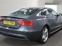 Used Audi A5 Sportback S-Line 150 HP (110 kW) 2013 Grey Hatchback