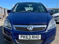 Used Vauxhall Zafira 115 HP (84 kW) 2013 Blue MPV