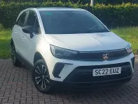 Used Vauxhall Crossland Design Edition 2022 White SUV