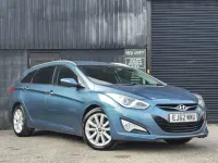 Used Hyundai i40 Style 136 HP (100 kW) 2012 Blue Estate