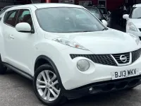 Gebraucht Nissan Juke Acenta 117 PS (86 kW) 2013 Weiß SUV
