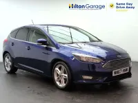Second-hand Ford Focus Zetec 125 CP (91 kW) 2017 Albastru Hatchback
