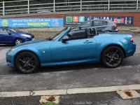 Used Mazda MX5 Inclusive 160 HP (117 kW) 2013 Blue Cabriolet