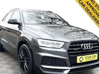 Used Audi Q3 Black Edition 150 HP (110 kW) 2017 Grey SUV