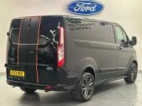 Used Ford Transit Custom Sport 185 HP (136 kW) 2021 Black Van