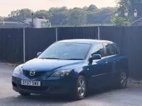 Used Mazda 3 105 HP (77 kW) 2007 Blue Hatchback