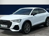 Used Audi Q3 Sportback Black Edition 150 HP (110 kW) 2024 White SUV
