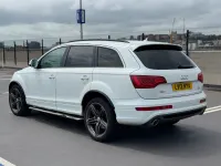 Begagnad Audi Q7 S-Line 2012 Vit SUV