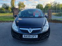 Used Vauxhall Corsa 2009 Black Hatchback