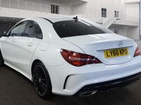Used Mercedes CLA220 AMG line 2016 White Sedan