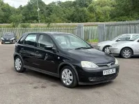 Used Vauxhall Corsa 2003 Black Hatchback