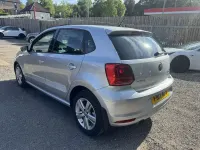 Used VW Polo Match 90 HP (66 kW) 2017 Silver Hatchback