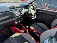 Used Skoda Fabia Monte Carlo 108 HP (79 kW) 2016 Corrida red Hatchback