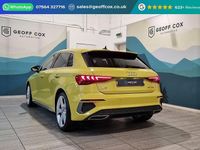 Used Audi A3 S-Line 110 HP (80 kW) 2023 Yellow Hatchback