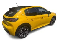 Used Peugeot e-208 GT 100 kW (136 HP) 2021 Yellow Hatchback