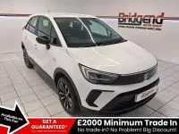 Used Vauxhall Crossland Design Edition 2023 White SUV