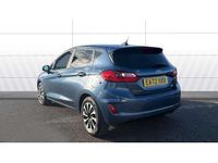Used Ford Fiesta Titanium 125 HP (91 kW) 2022 Blue Hatchback