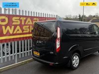 Used Ford Transit Custom Limited 170 HP (125 kW) 2017 Black Van