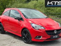 Used Vauxhall Corsa Edition 90 HP (66 kW) 2016 Red Hatchback