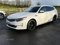 Used Kia Optima 141 HP (103 kW) 2017 White Estate