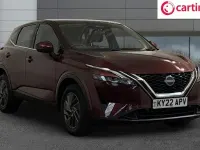Used Nissan Qashqai Acenta Premium 158 HP (116 kW) 2022 Red SUV