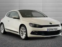 Used VW Scirocco 140 HP (102 kW) 2014 Candy white gloss Coupe