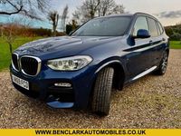 Used BMW X3 M Sport 190 HP (139 kW) 2019 Blue SUV