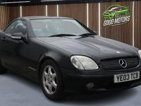 Used Mercedes SLK200 163 HP (119 kW) 2003 Black Cabriolet