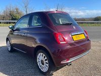 Used Fiat 500 Lounge 69 HP (50 kW) 2019 Red Hatchback