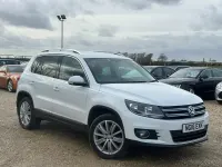 Begagnad VW Tiguan Edition 2016 Vit SUV