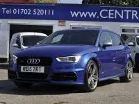 Used Audi S3 Sportback Comfort 300 HP (220 kW) 2015 Blue Hatchback
