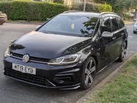 Used VW Golf VII R 300 HP (220 kW) 2019 Black Estate
