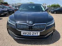 Used Skoda Superb SE L 218 HP (160 kW) 2020 Black Hatchback