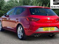 Begagnad Seat Leon FR 131 HK (96 kW) 2020 Röd Halvkombi