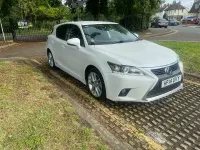 Used Lexus CT200h 2014 White Hatchback