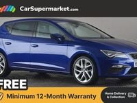 Used Seat Leon FR 125 HP (91 kW) 2017 Blue Hatchback