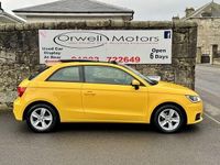 Used Audi A1 Design 95 HP (69 kW) 2017 Yellow Hatchback
